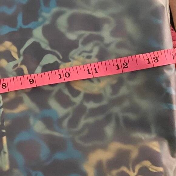 Retired Vera Bradley Katalina Blues Quilted Cotton Backpack Floral Bag main image 5